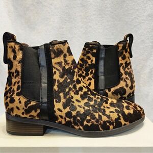 Rockport Laryyn Leopard Chelsea Boots  Women's 10M  NIB Discontinued